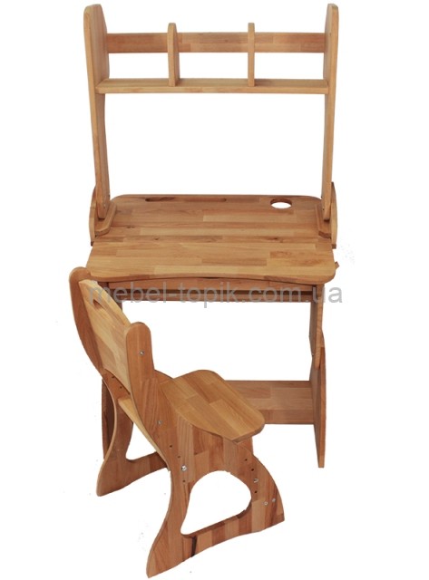 Комплект Мobler Парта + стул + надстройка 70 см