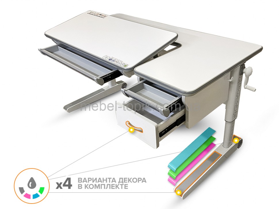 Дитячий стіл Mealux Sherwood XL Multicolor Energy Lite Дитячий стіл Mealux Sherwood XL Multicolor Energy Lite