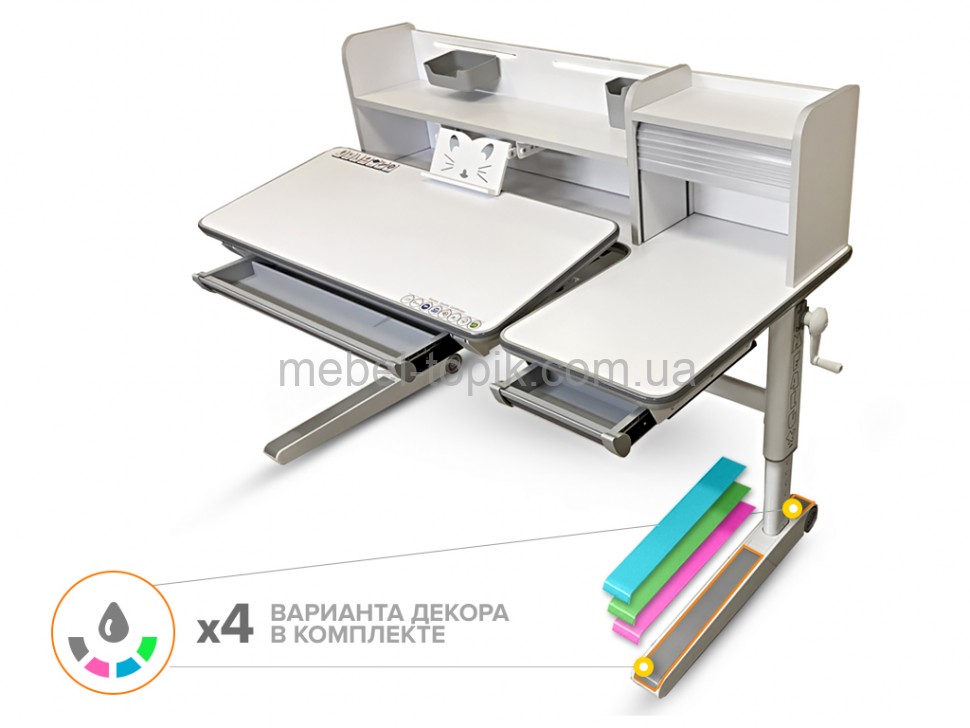 Дитячий стіл Mealux Sherwood XL Multicolor Energy Lite Дитячий стіл Mealux Sherwood XL Multicolor Energy Lite