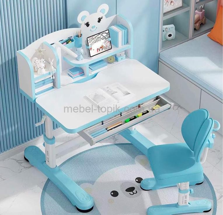 Комплект парта і стілець Evo-Kids BD-29 Panda XL