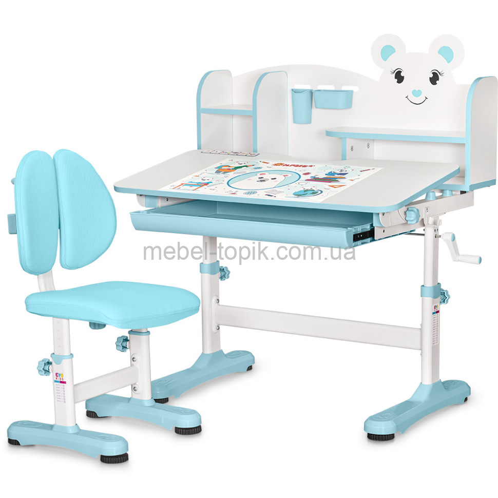 Комплект парта і стілець Mealux BD-29 Panda XL