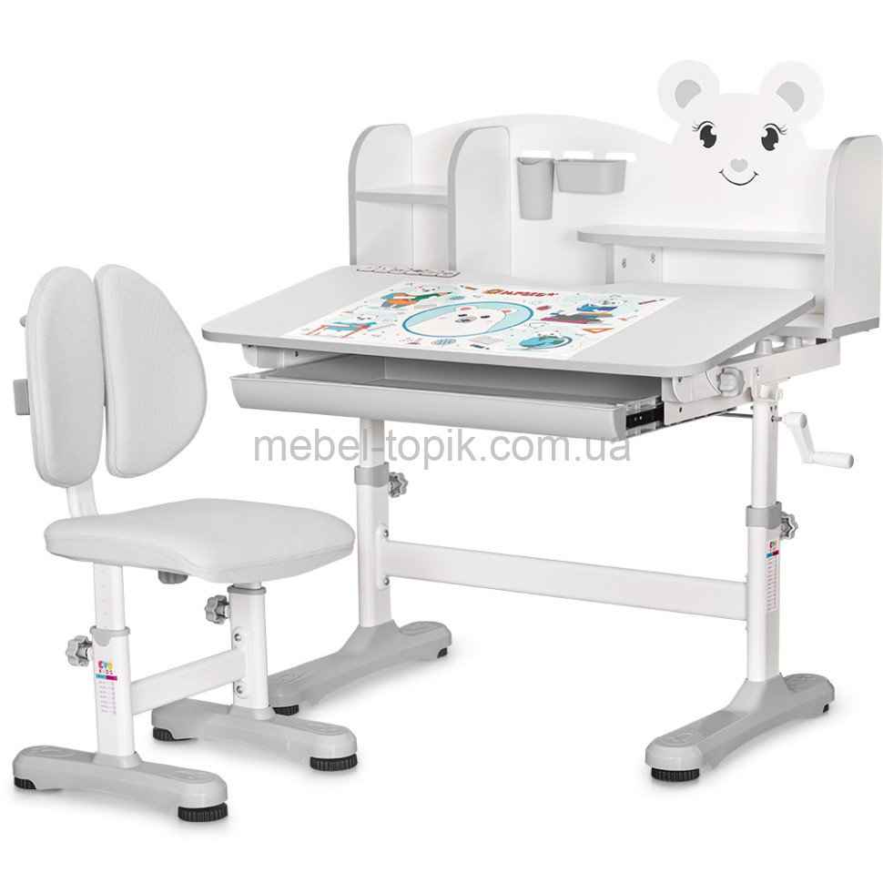 Комплект парта і стілець Mealux BD-29 Panda XL