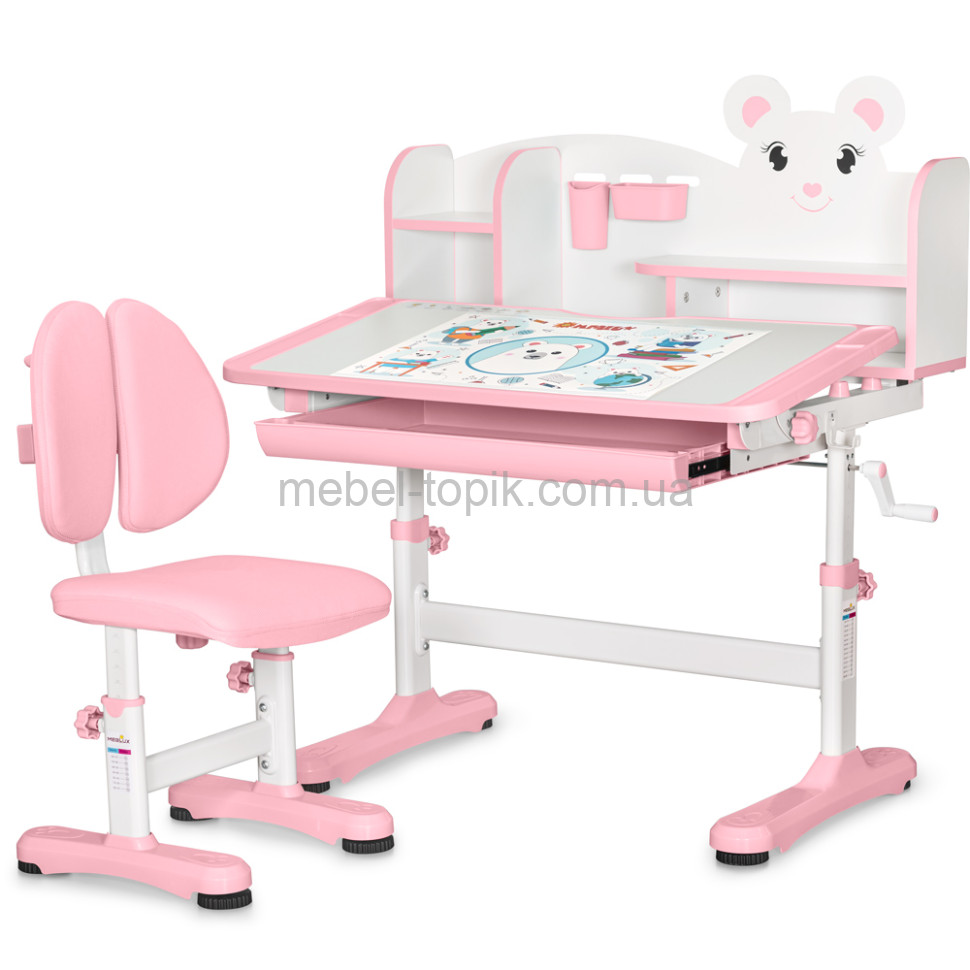 Комплект парта і стілець Mealux BD-29 Panda XL