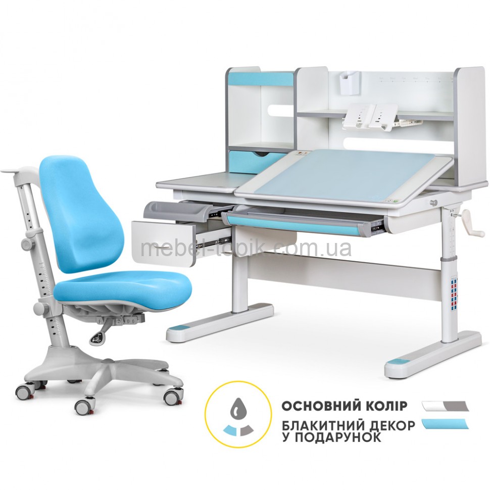 Комплект парта і крісло Evo-kids Florida + Match (Evo-52 +Y-528 )