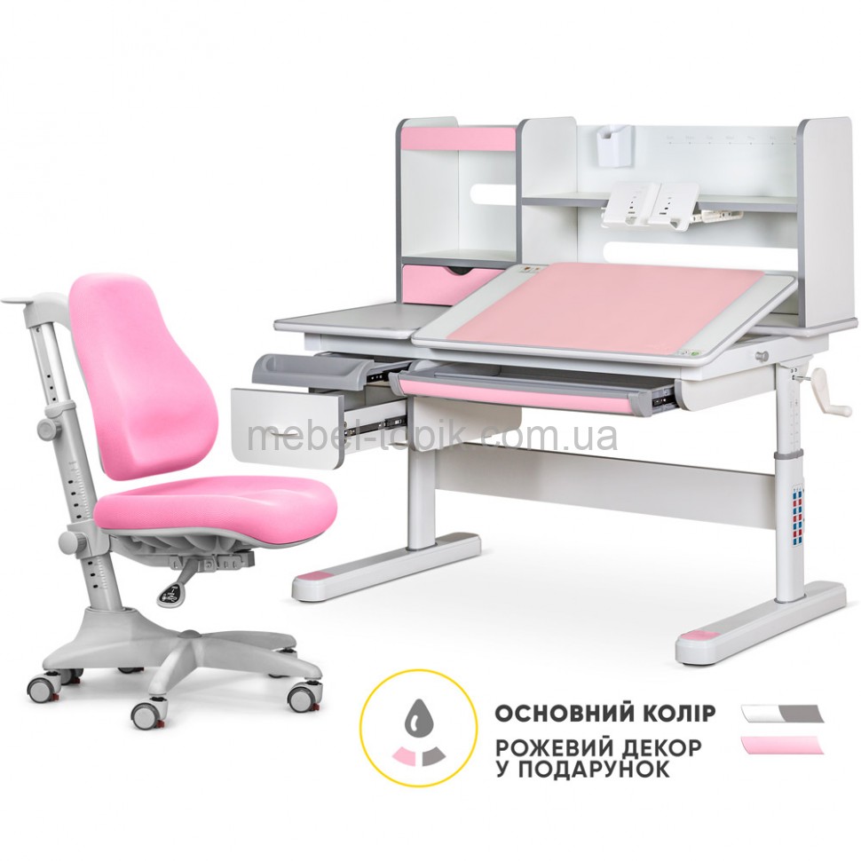 Комплект парта і крісло Evo-kids Florida + Match (Evo-52 +Y-528 )