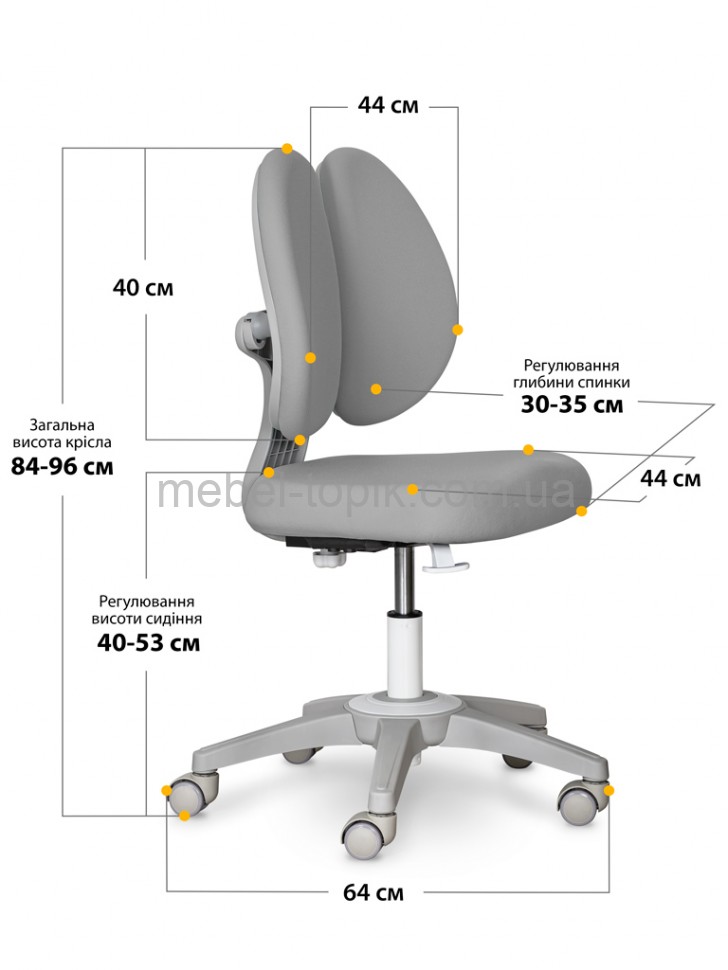 Дитяче крісло Mealux Sprint Duo Lite Y-412