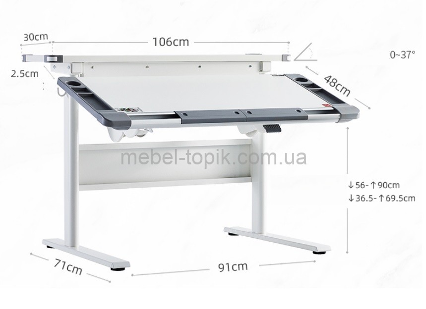 Парта трансформер Comf-pro Purely Desk  M17