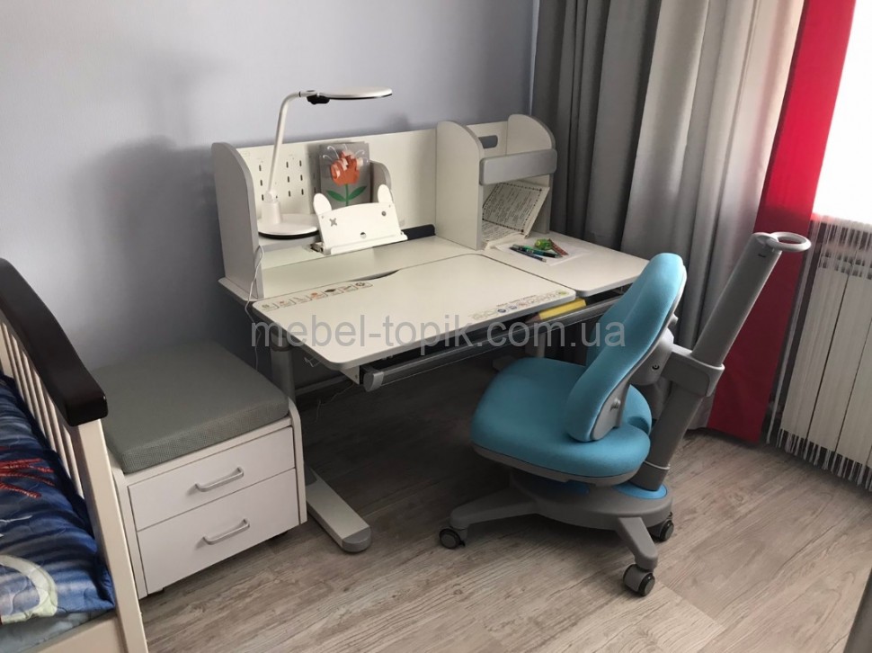 Детячій стіл Mealux Vancouver Lite BD-620 з поліцею BD-S50