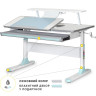 Детячій стіл Mealux Vancouver Lite BD-620 з поліцею BD-S50