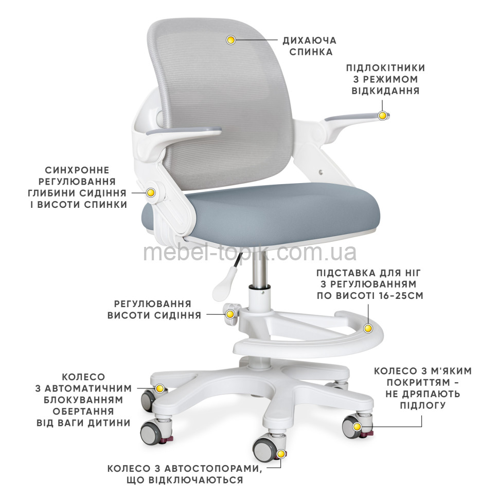 Дитяче крісло Mealux Neo Air Y-308