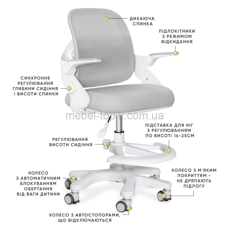 Дитяче крісло Mealux Neo Air Y-308
