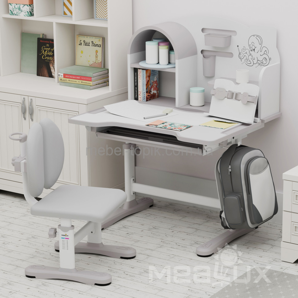 Комплект парта та стільчик Mealux Octo BD-33