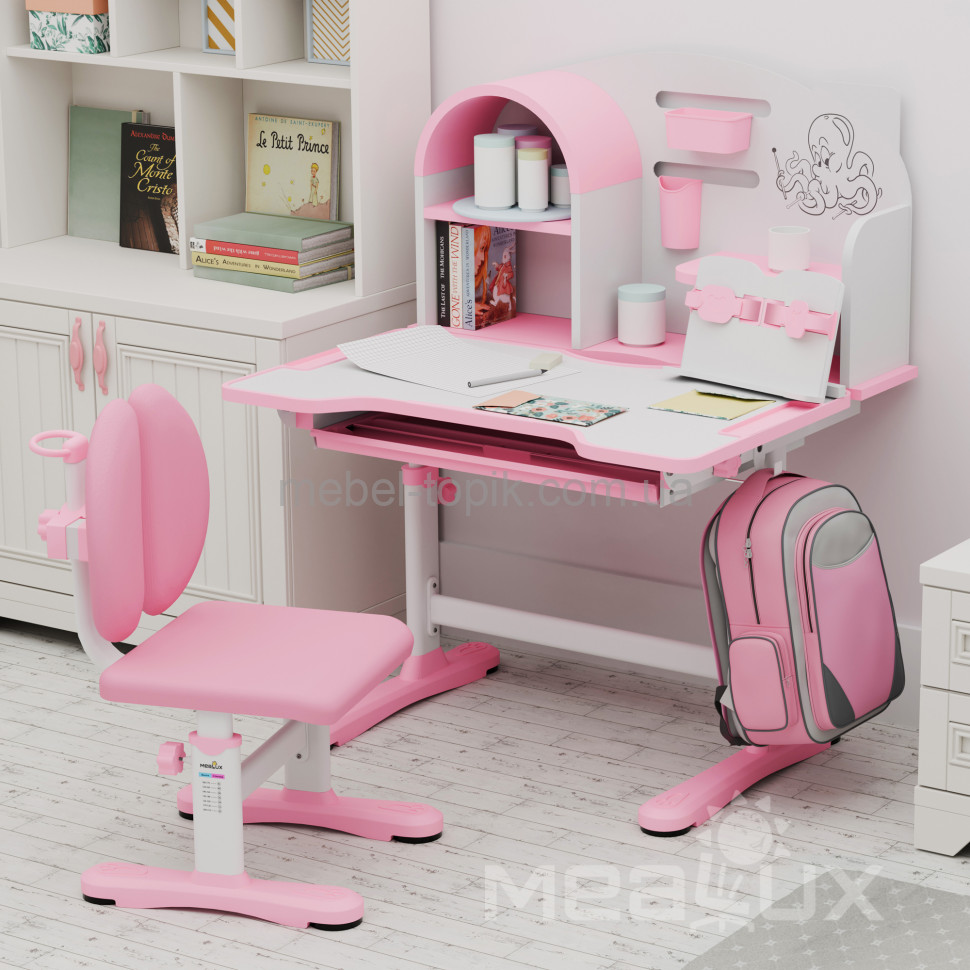 Комплект парта та стільчик Mealux Octo BD-33